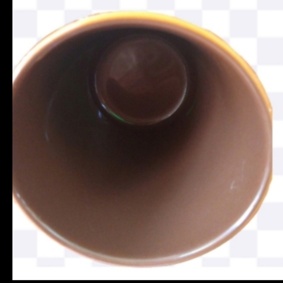 Disney Grumpy Miners & Axe Graphics 16 oz Glazed Orange / Brown Mug Free Coco - Picture 3 of 5